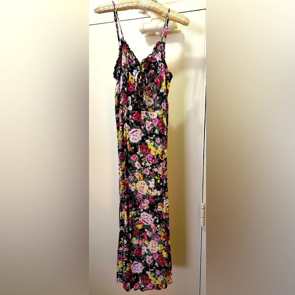 Wild Fable Floral Maxi Sundress, Size Medium